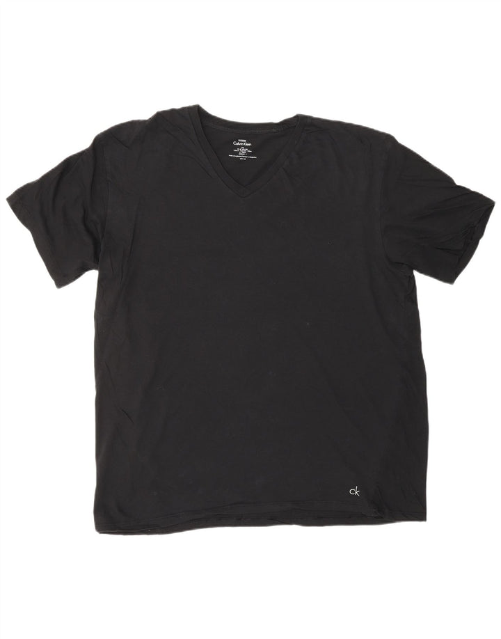 Camiseta masculina CALVIN KLEIN grande preta