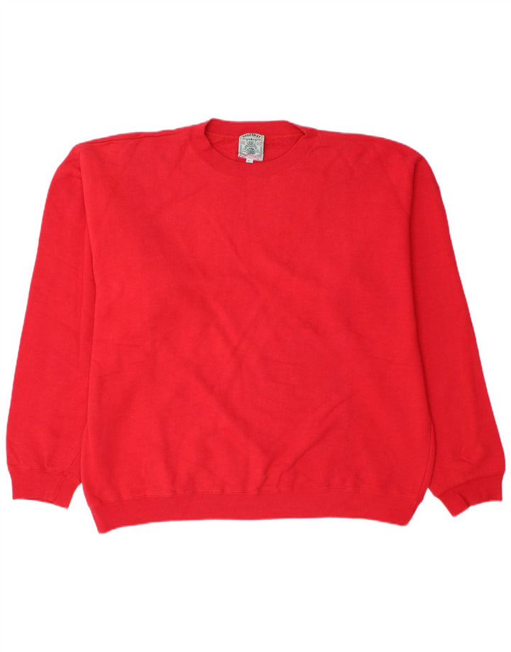 Broadway moletom masculino jumper grande algodão vermelho