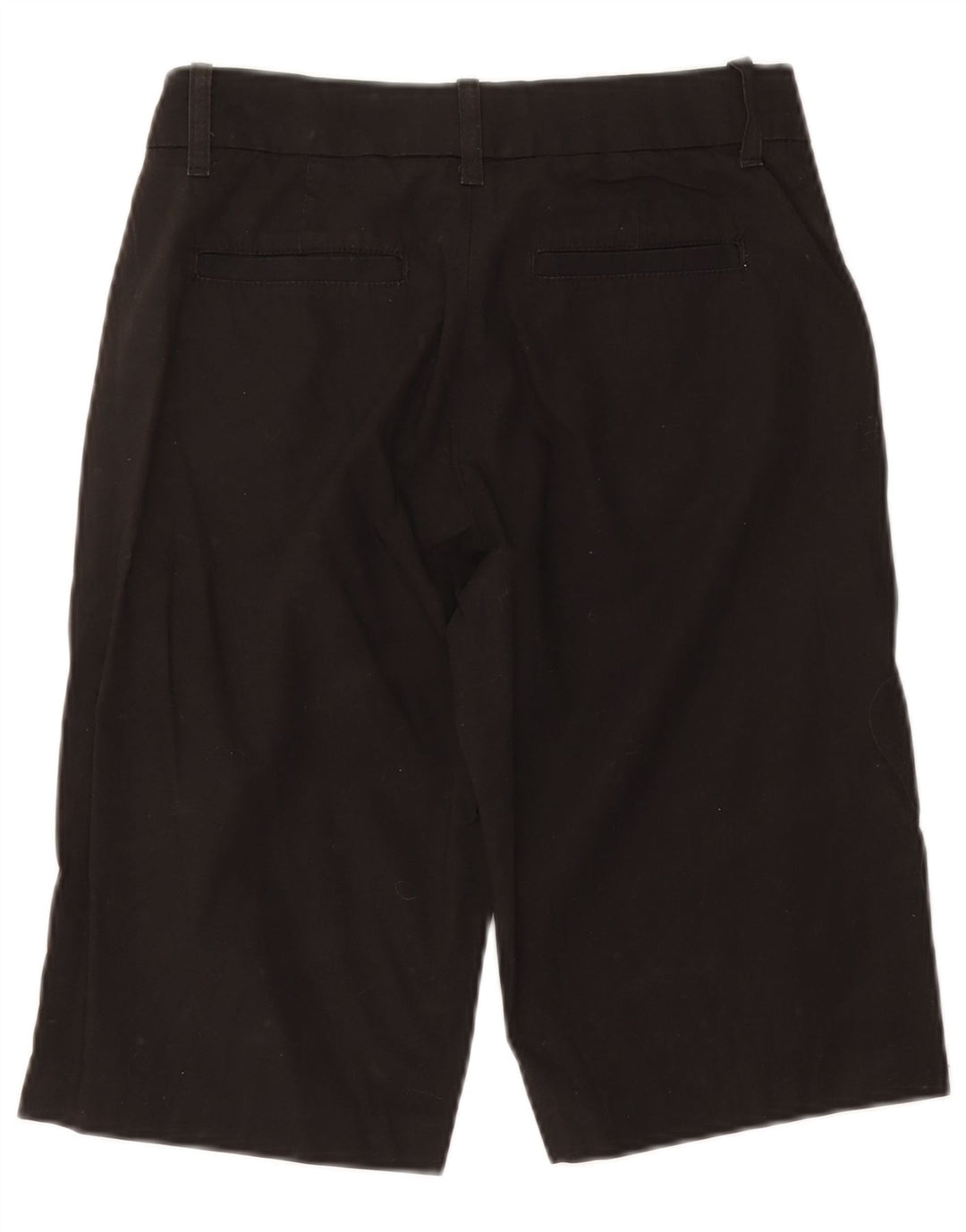 Shorts casuais femininos LEE US 3 pequenos W27 algodão preto