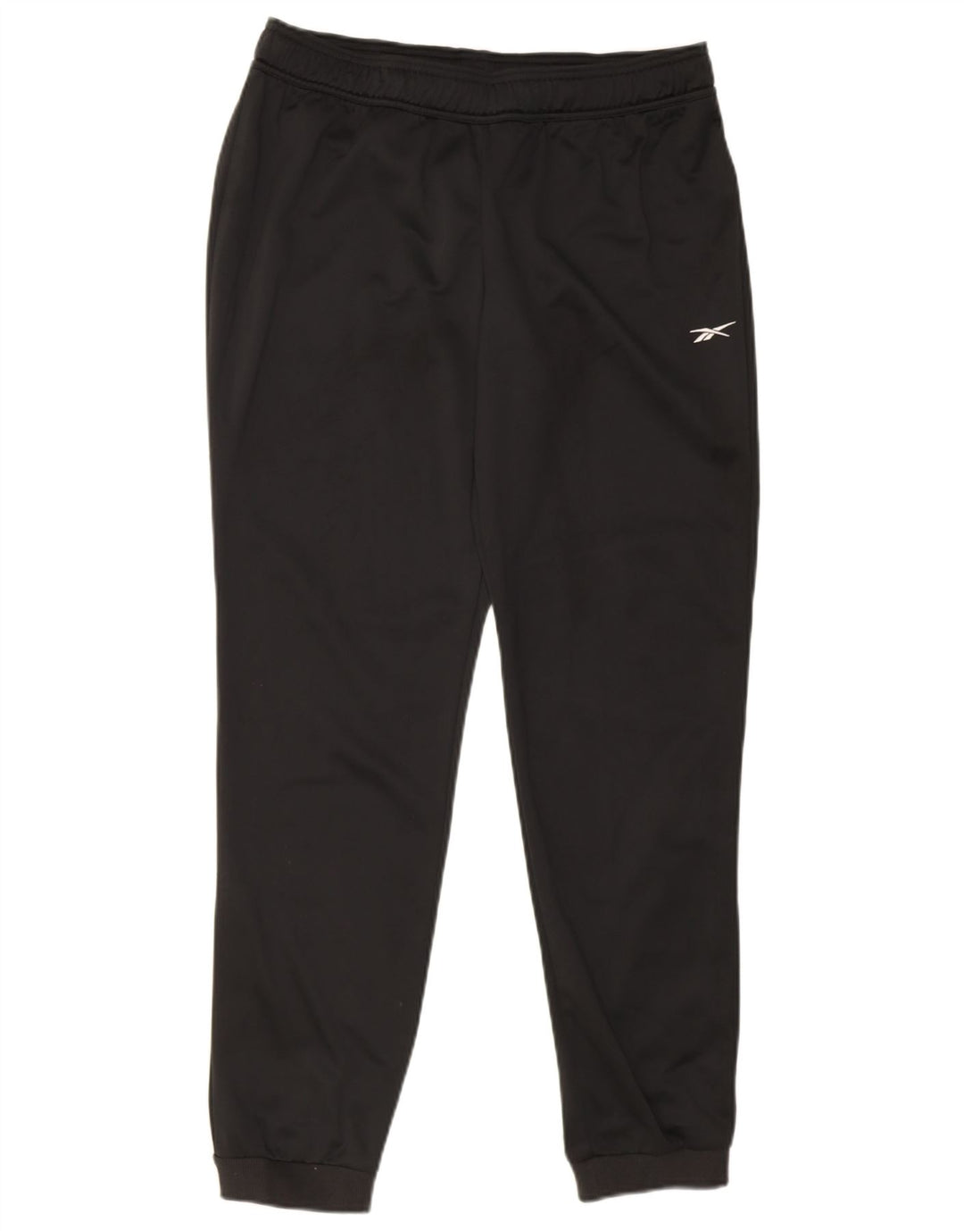 Calça de treino feminina Reebok Joggers UK 12/14 médio preto poliéster