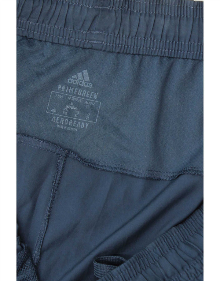 Shorts esportivos masculinos Adidas XL azul marinho