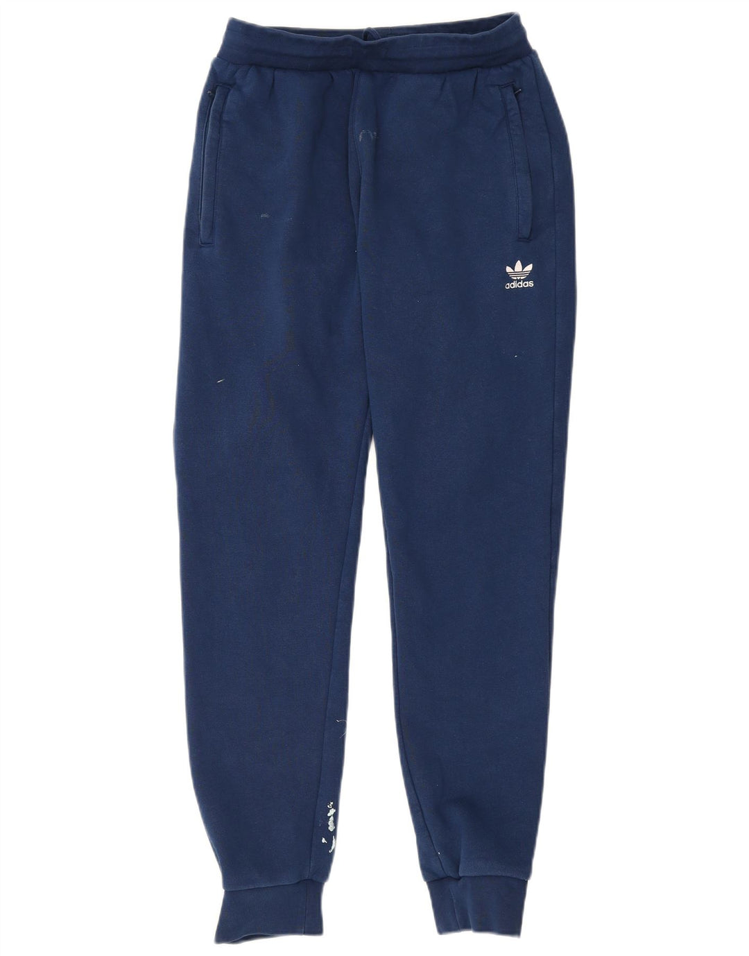Adidas Mens Treino Calças Joggers Médio Algodão Azul Marinho