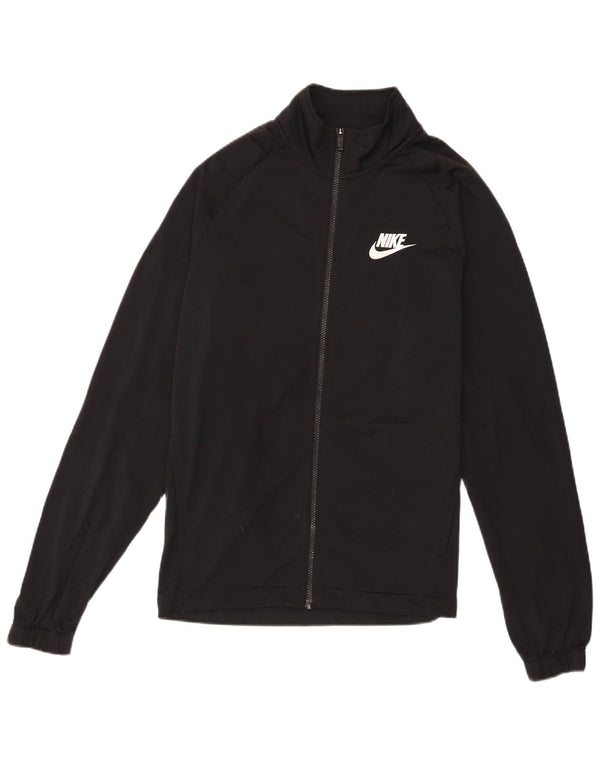 Nike Mens Treino Top Jaqueta Médio Poliéster Preto