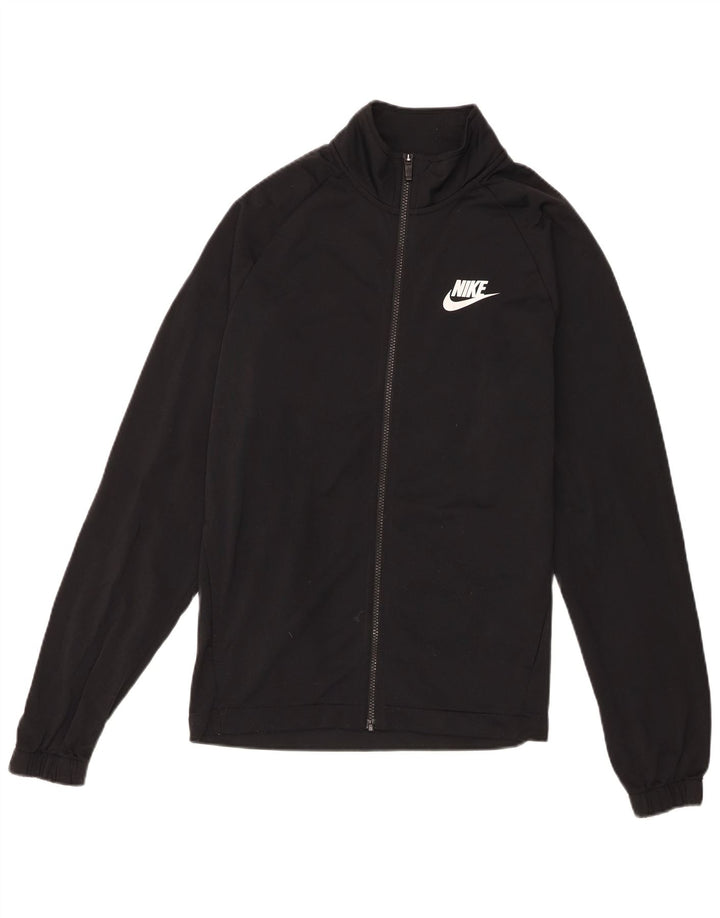 Nike Mens Treino Top Jaqueta Médio Poliéster Preto