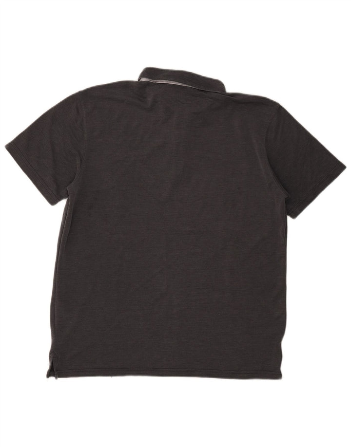 Camisa polo masculina Columbia grande cinza modal