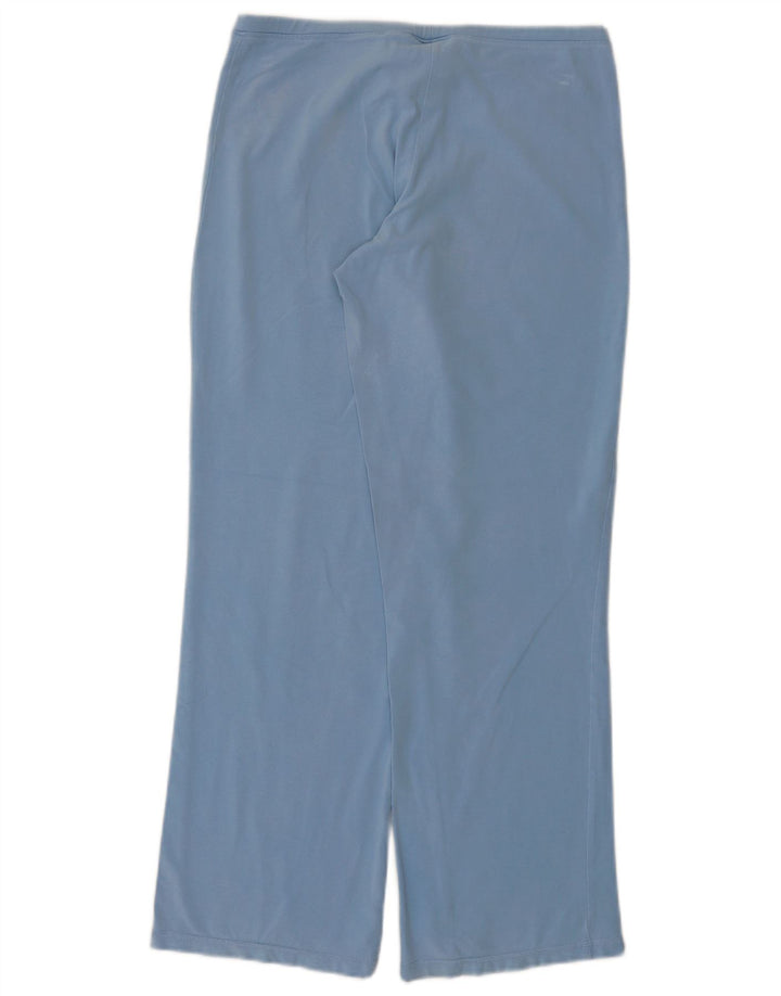 Calça de treino feminina Nike UK 8/10 pequena azul algodão
