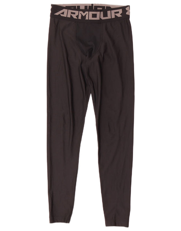 Under Armour Boys Graphic Leggings 9-10 anos médio preto poliéster