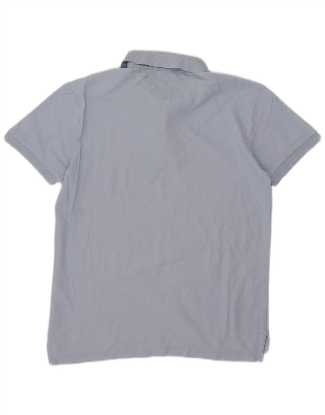 Camisa polo masculina Tommy Hilfiger Regular Fit algodão azul médio