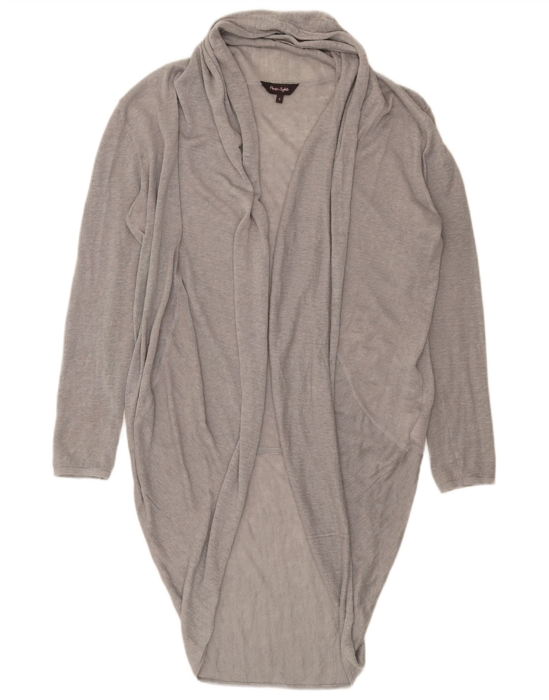 Suéter cardigã feminino oversized com palangre Phase Eight Reino Unido 10 cinza pequeno
