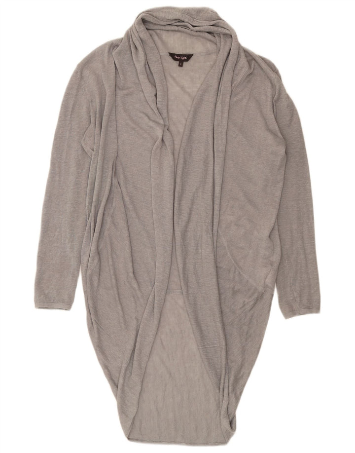 Suéter cardigã feminino oversized com palangre Phase Eight Reino Unido 10 cinza pequeno