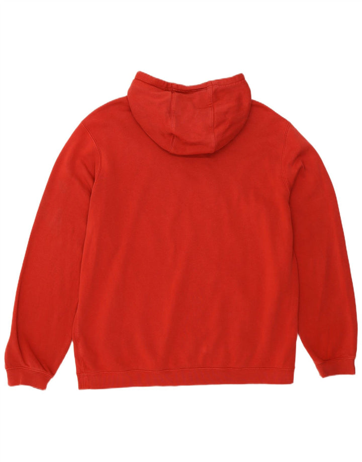 Nike Mens Hoodie Jumper XL Algodão Vermelho