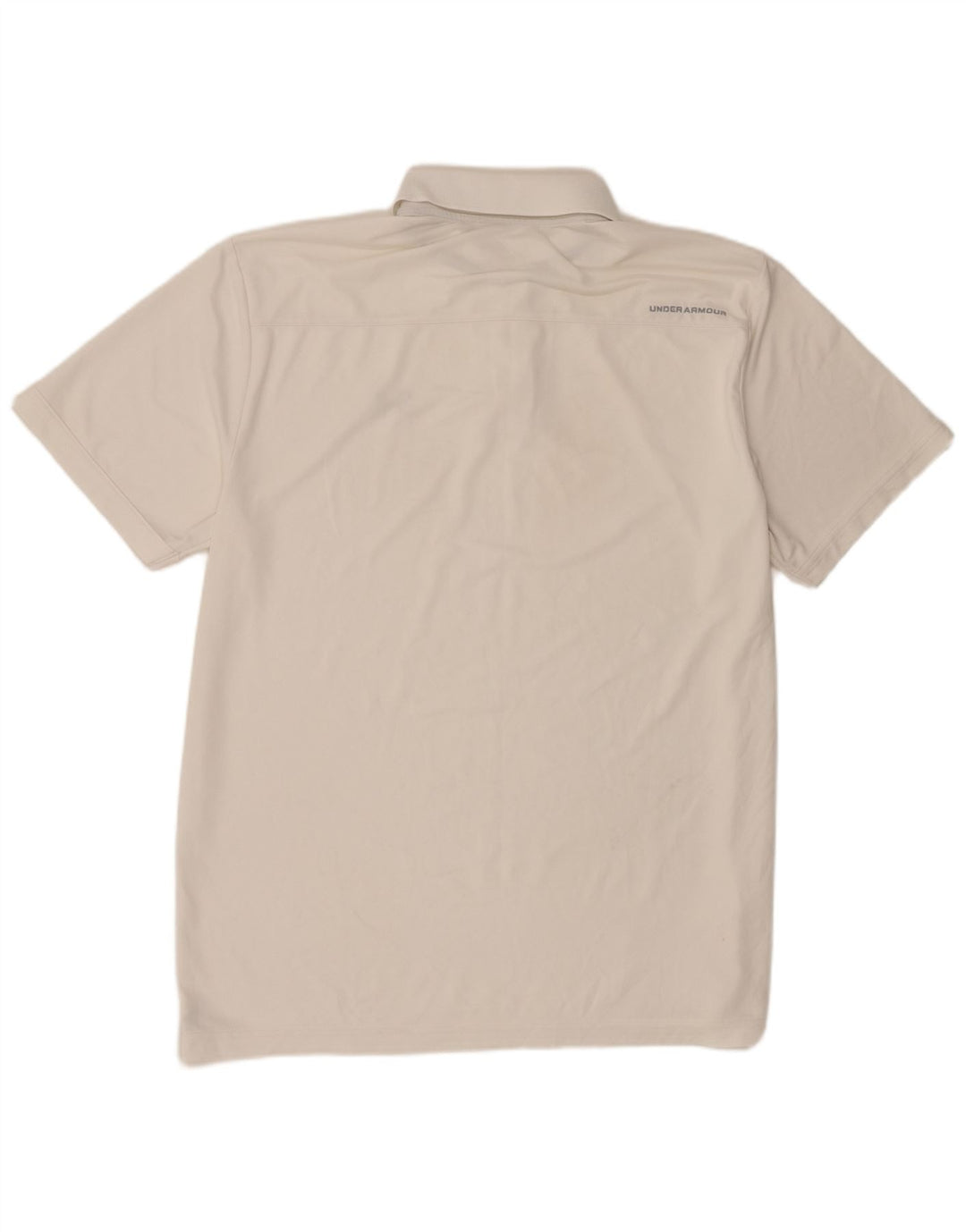 Camisa polo masculina Under Armour grande branca