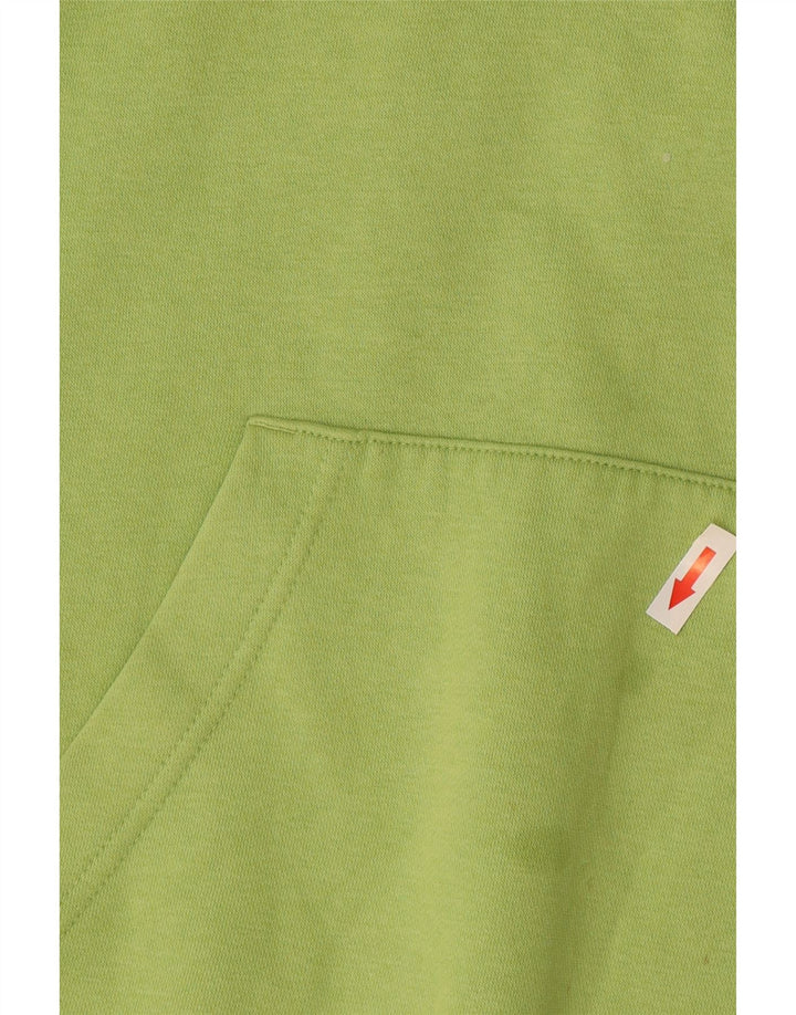 Nike Mens Hoodie Jumper Médio Algodão Verde