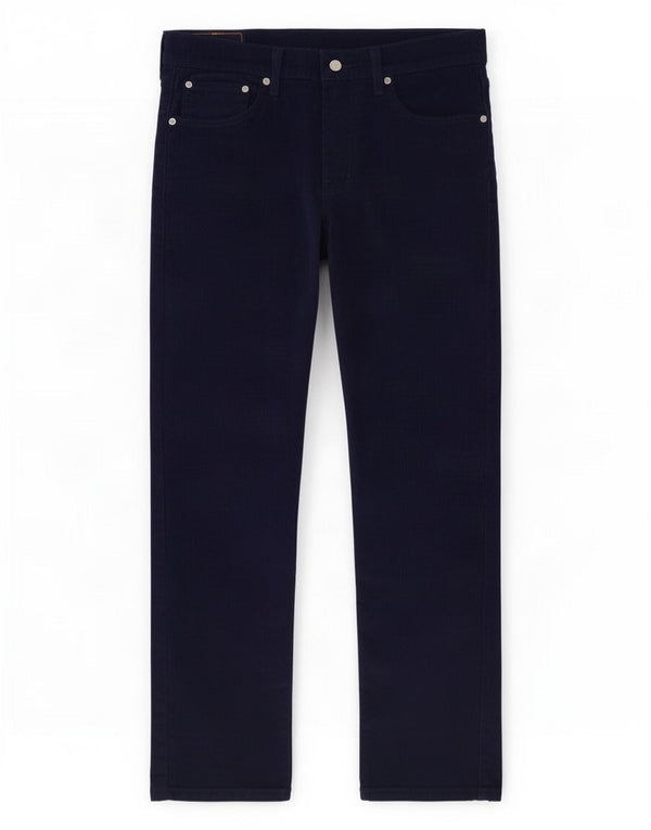 Calça Levi's Masculina 511 Slim Corduroy W32 L30 Azul Marinho