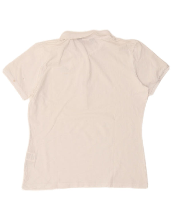 Camisa polo feminina Kappa UK 18 XL branca