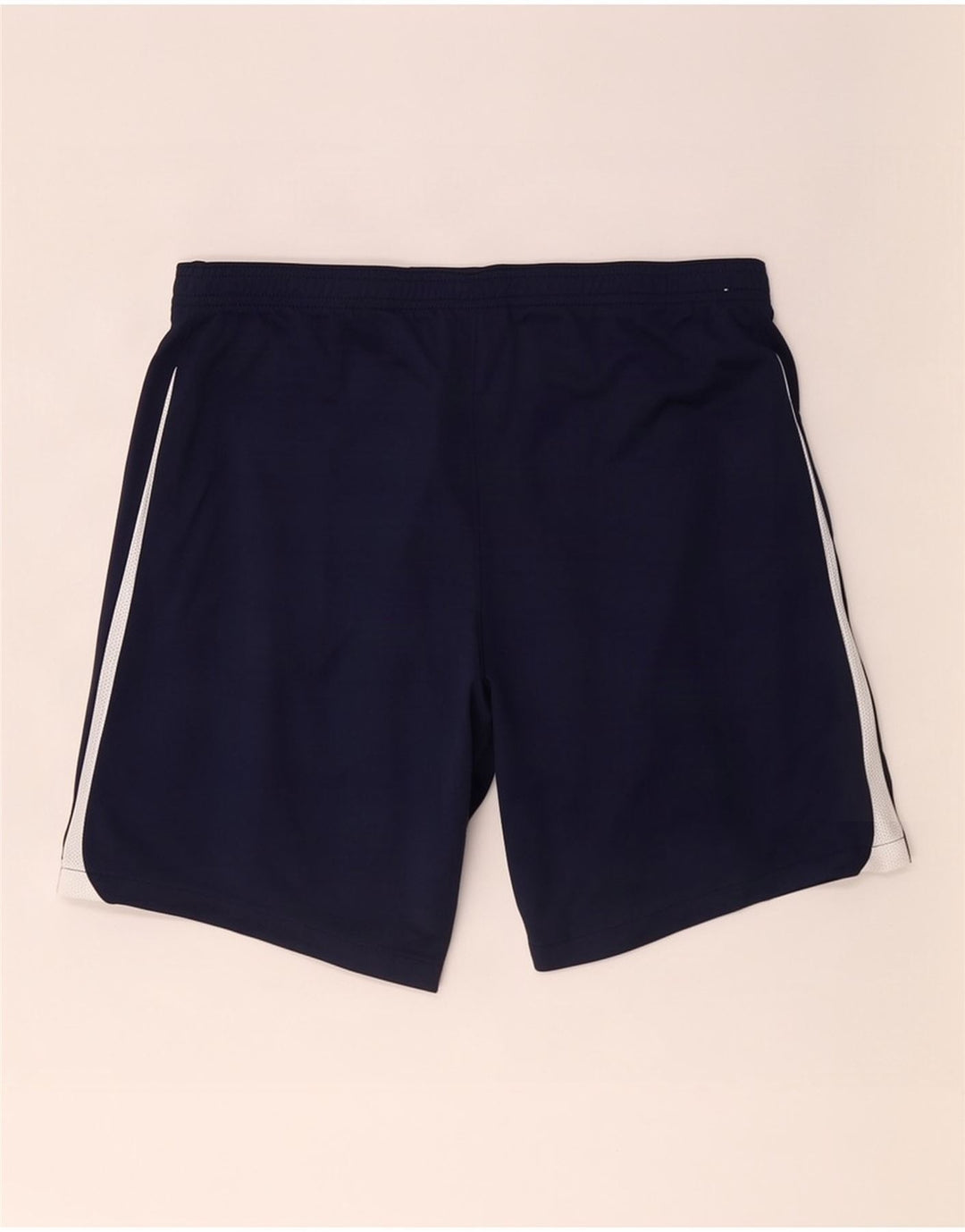 Shorts esportivos masculinos Nike Slim Fit grande poliéster colorblock azul marinho