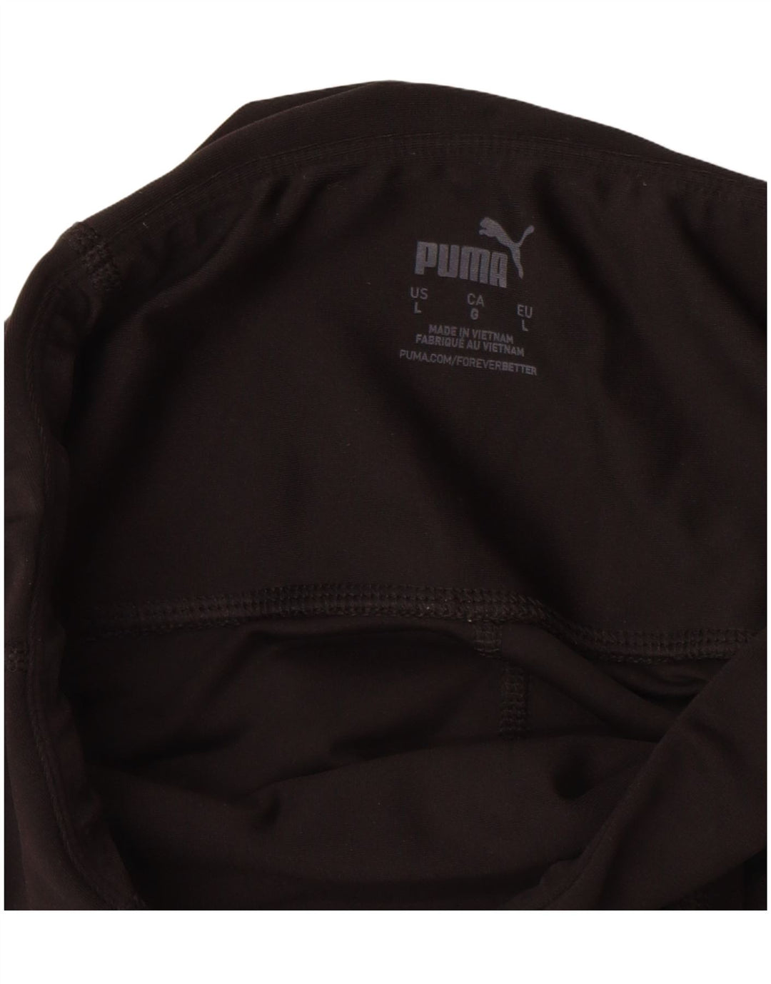 Leggings PUMA Feminino UK 14 Grande Preto