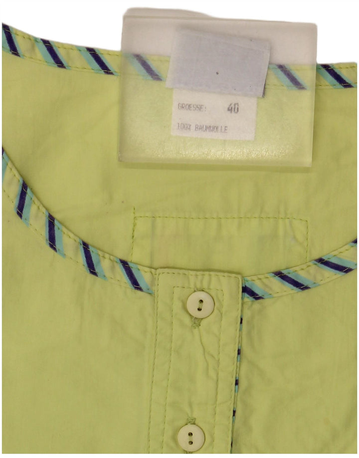 Blusa feminina Maier com estampa gráfica EU 40 algodão verde médio