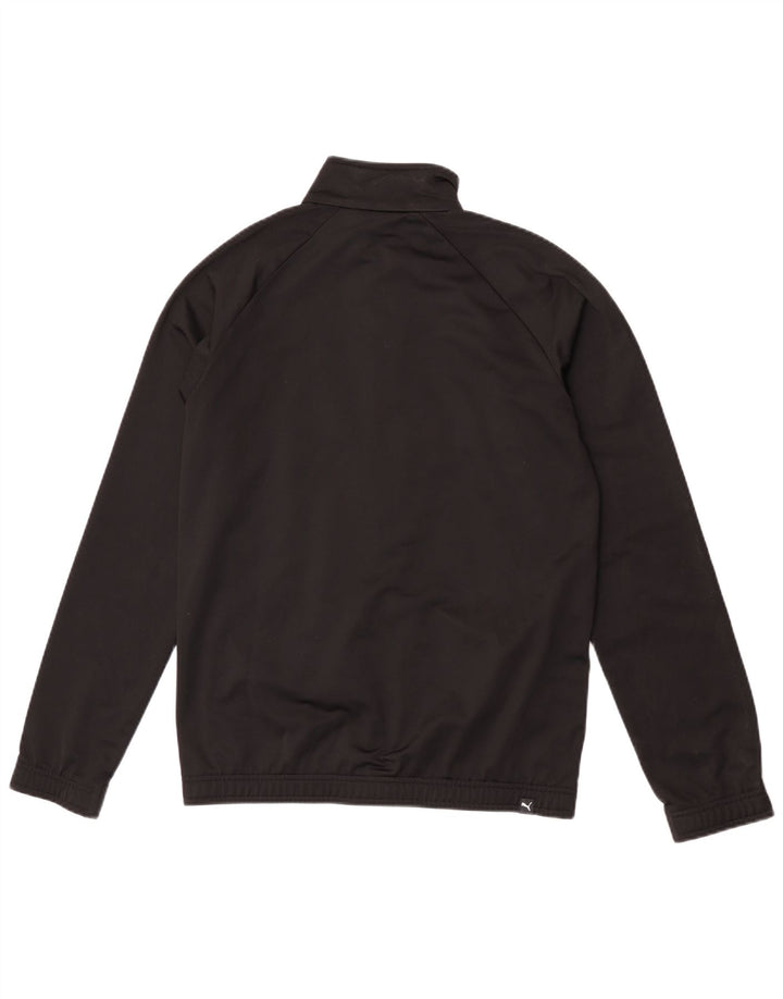 Fato de treino Puma Boys Graphic Full 15-16 anos preto colorblock