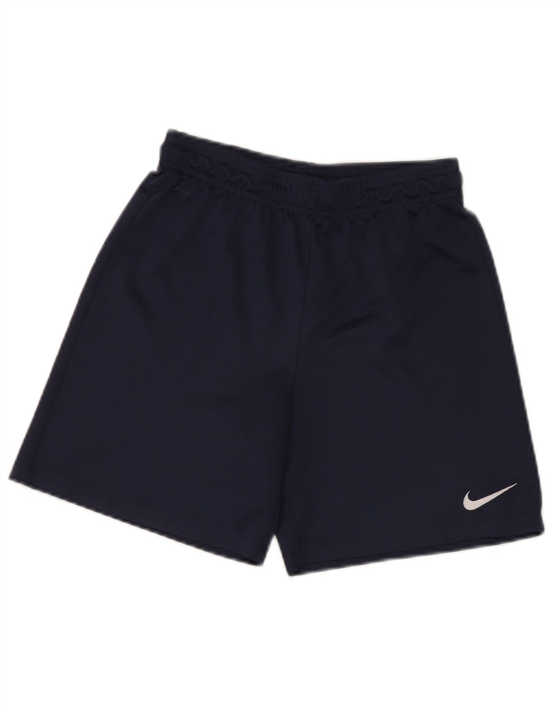 Shorts esportivos Nike Boys Dri Fit 12-13 anos grandes azul marinho poliéster