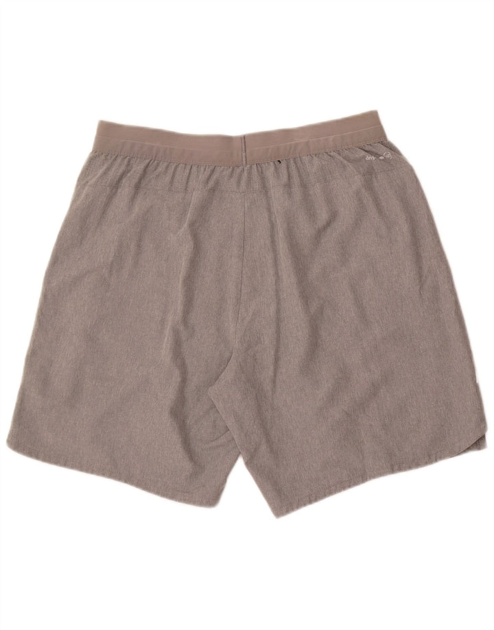 Russell Athletic Mens Sport Shorts Grande Poliéster Cinza