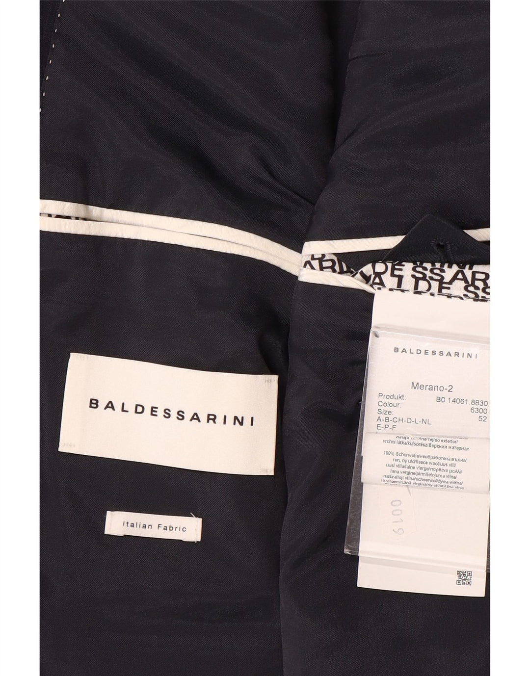 Jaqueta Blazer Masculina Baldessarini com 2 Botões IT 52 XL Azul Marinho