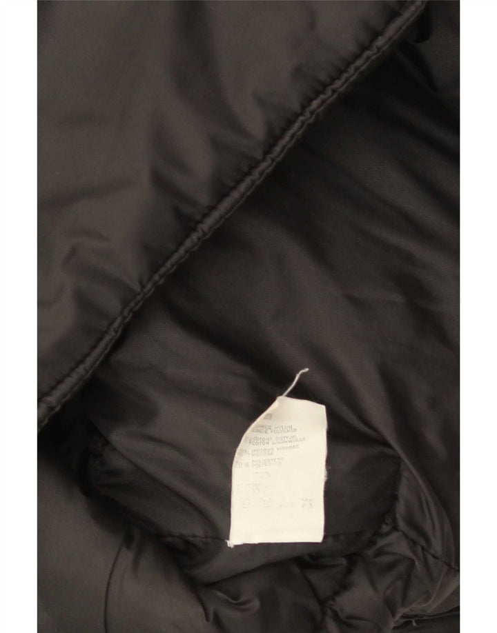 Casucci masculino gráfico acolchoado gilet UK 38 médio preto poliamida