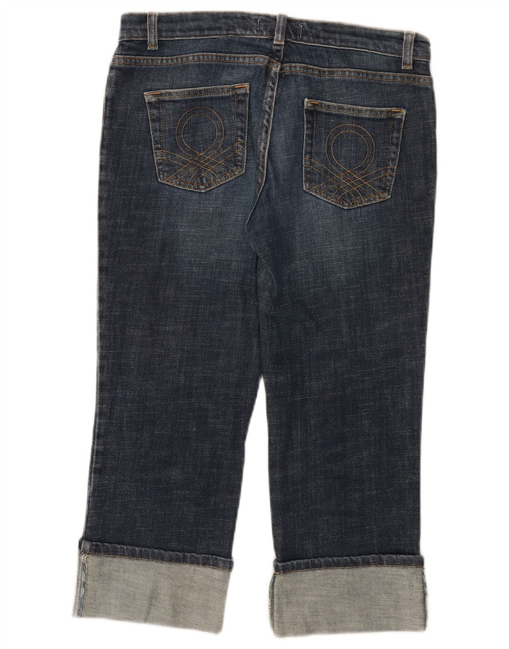 Calça Jeans Capri Feminina BENETTON W28 L21 Azul