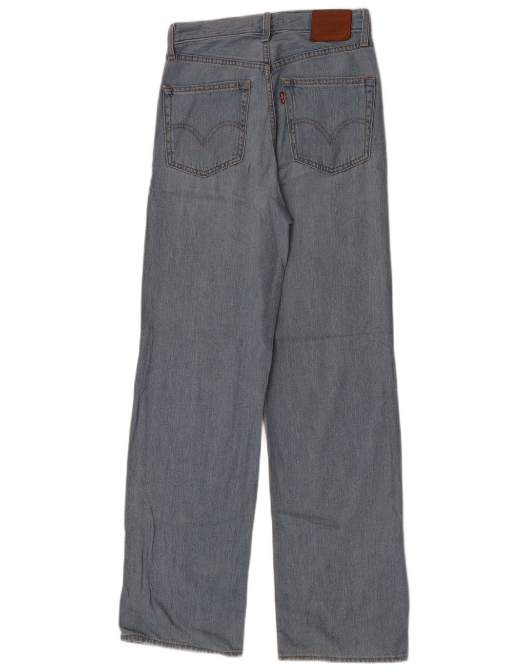 Jeans feminino Levi's cintura alta solta W24 L31 algodão azul