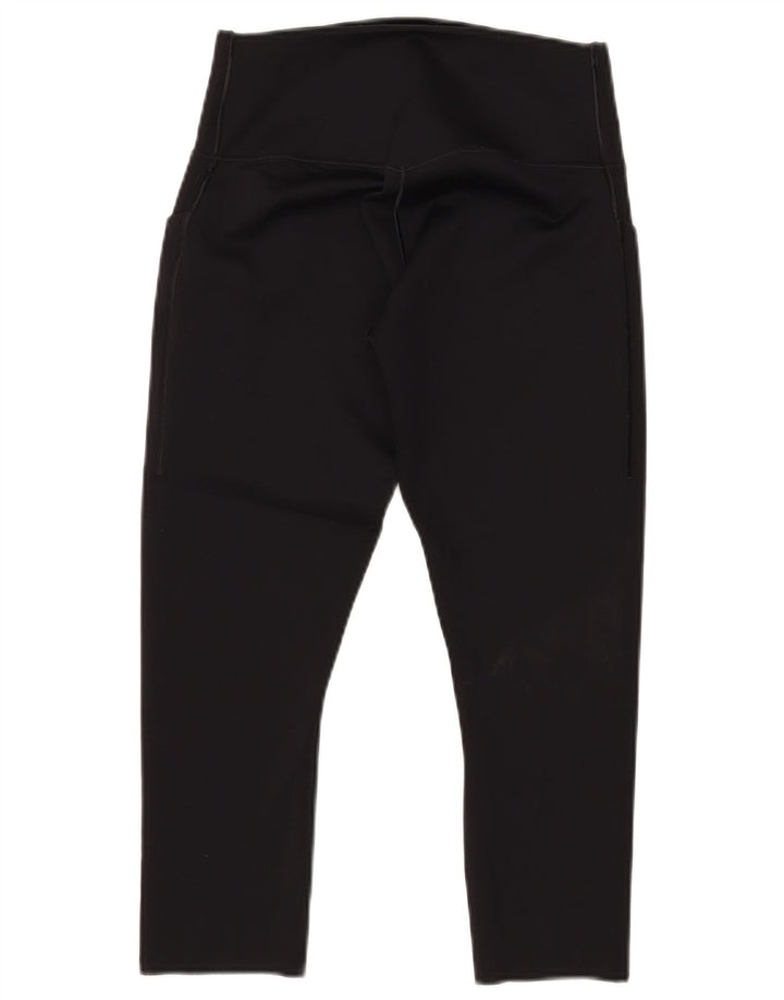 Leggings Nike Dri Fit Capri Femininas UK 12 Médias Pretas