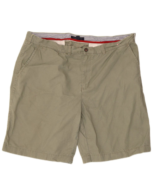 Shorts Chino Masculino Tommy Hilfiger W42 2XL Algodão Cáqui
