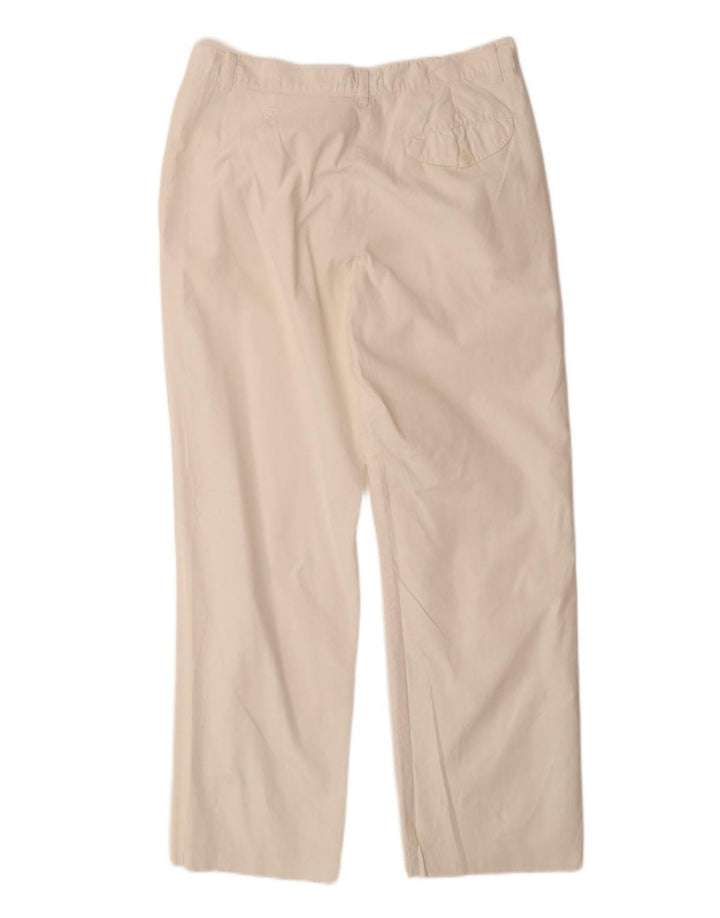 Calça chino reta feminina VINTAGE W30 L29 branca