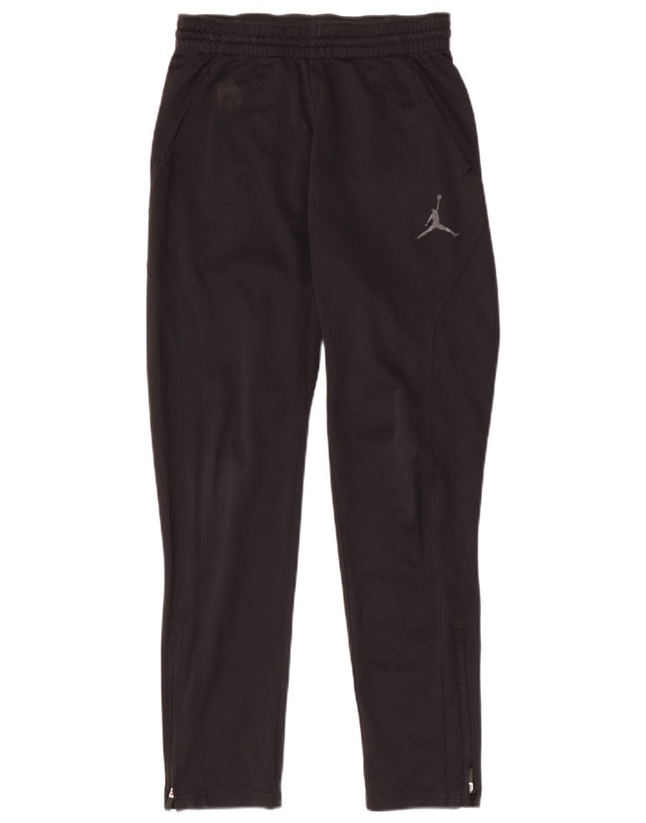 Calça de treino Jordan Boys Dri Fit 12-13 anos grande poliéster preto