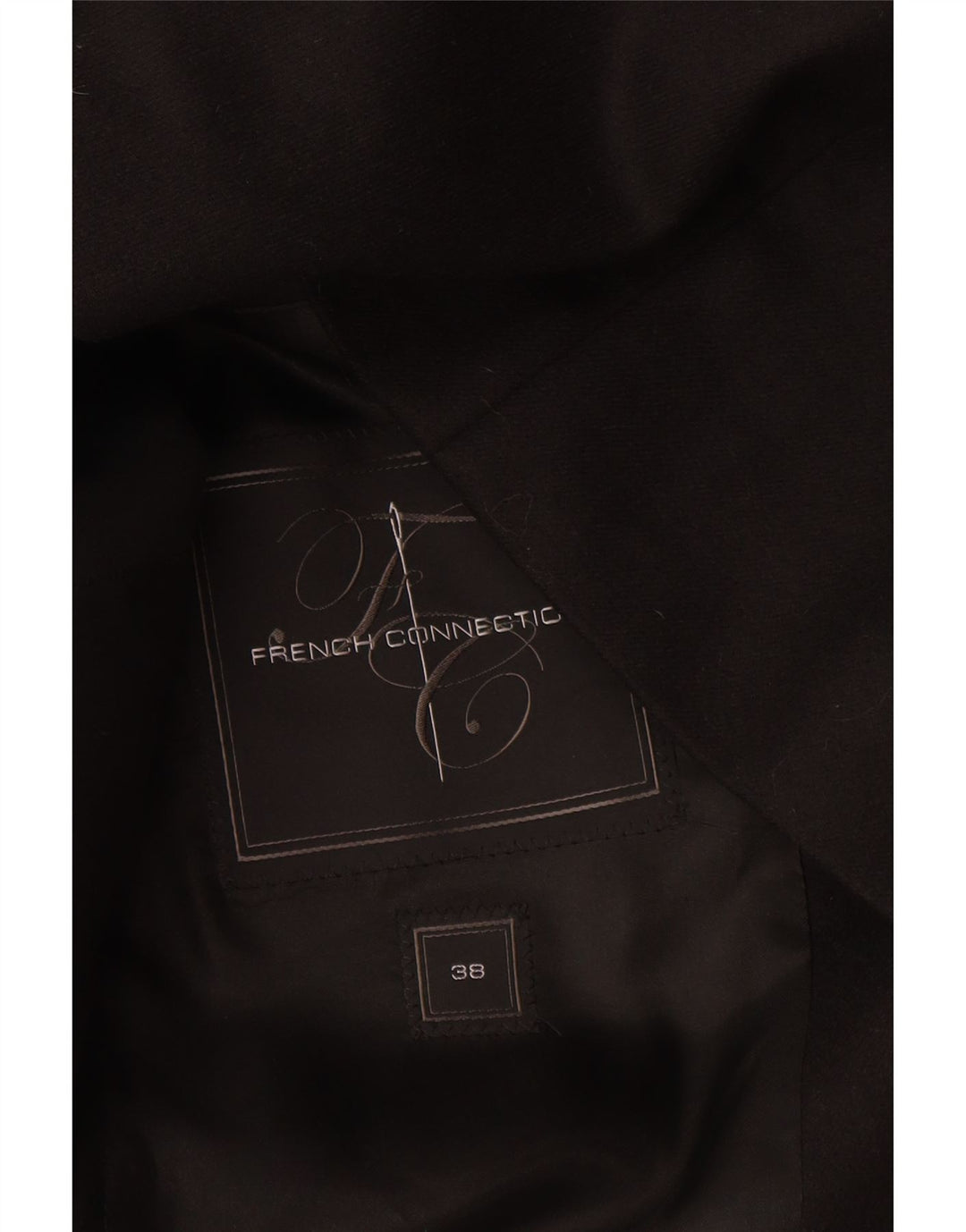Jaqueta utilitária masculina French Connection UK 38 lã preta média