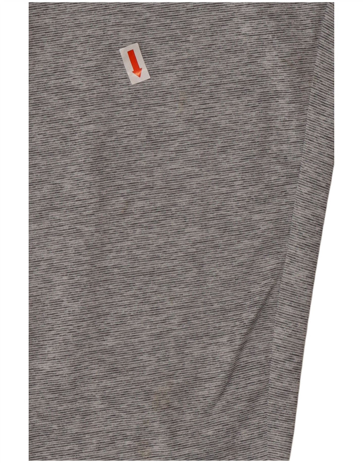 Leggings REEBOK para meninas 13-14 anos cinza colorblock poliéster