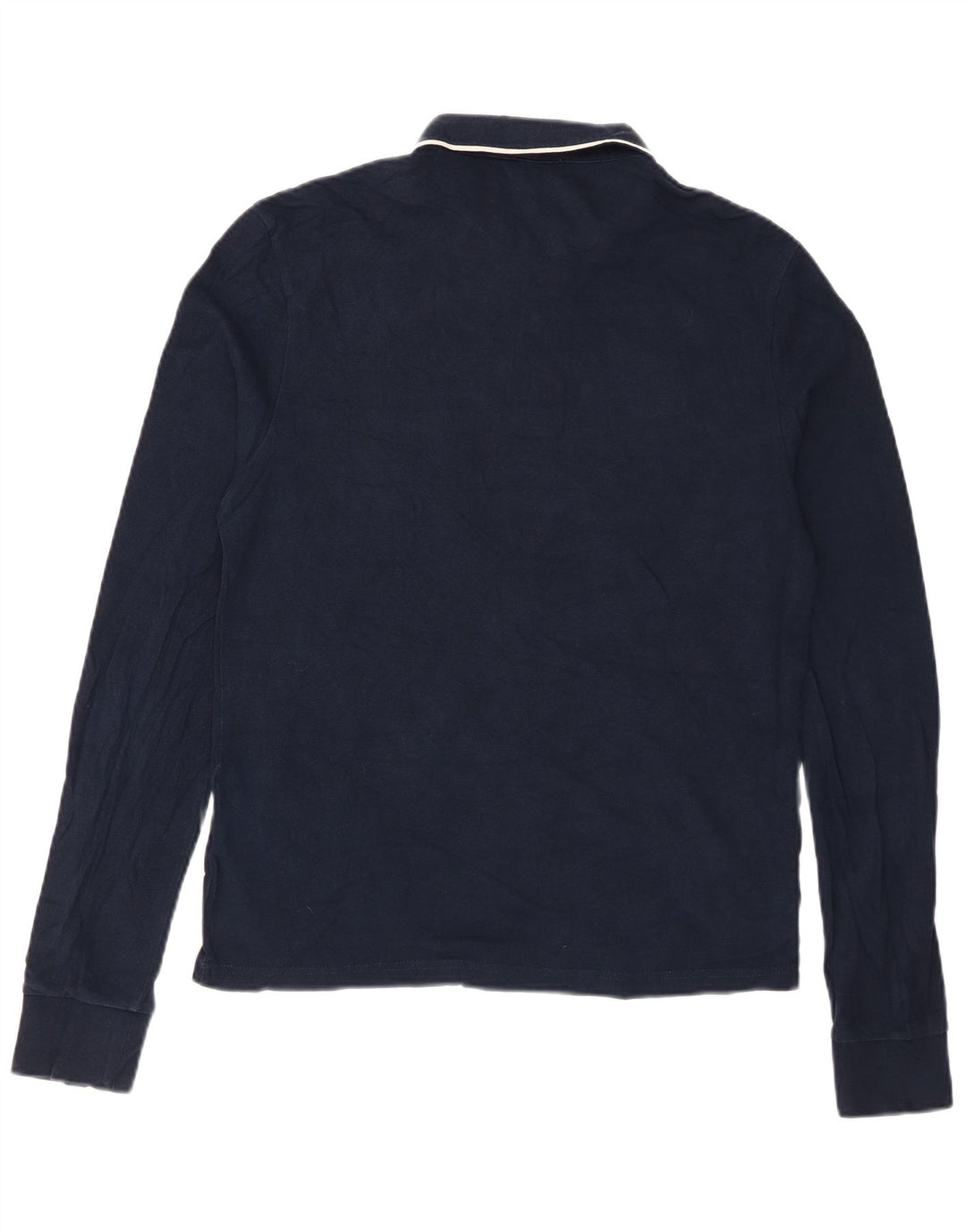 Camisa polo masculina PENGUIN Heritage manga comprida slim fit azul marinho médio