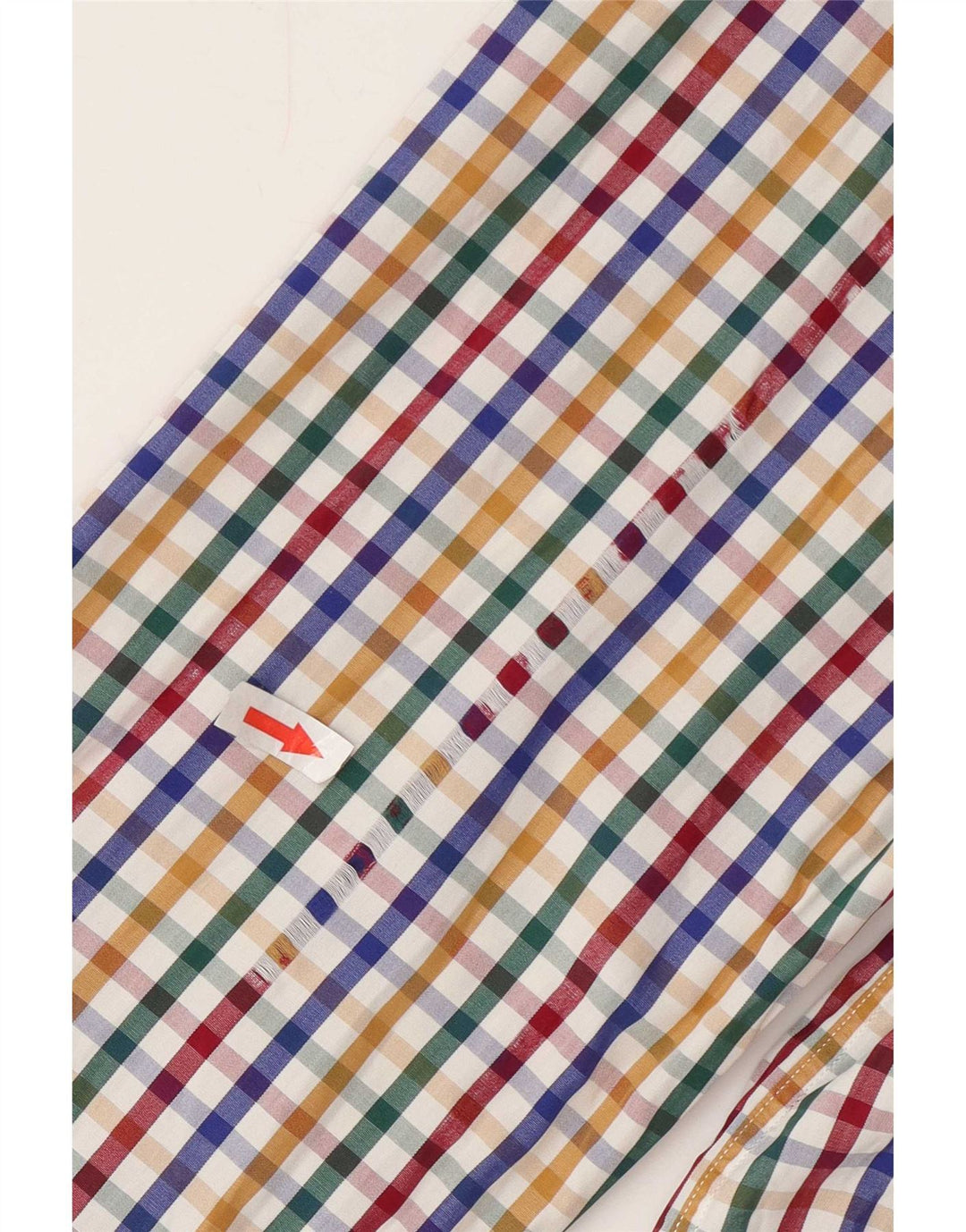 Camisa masculina Amerigo Vespucci tamanho 41 médio multicolorido guingão