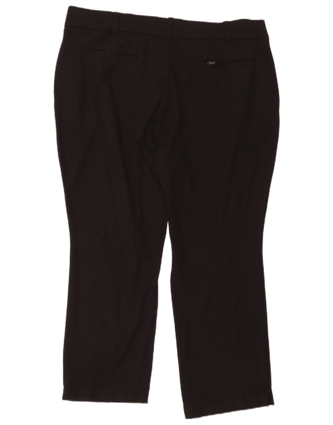 Calças cortadas masculinas Lee W44 L26 pretas