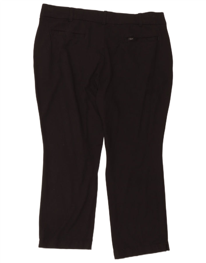 Calças cortadas masculinas Lee W44 L26 pretas