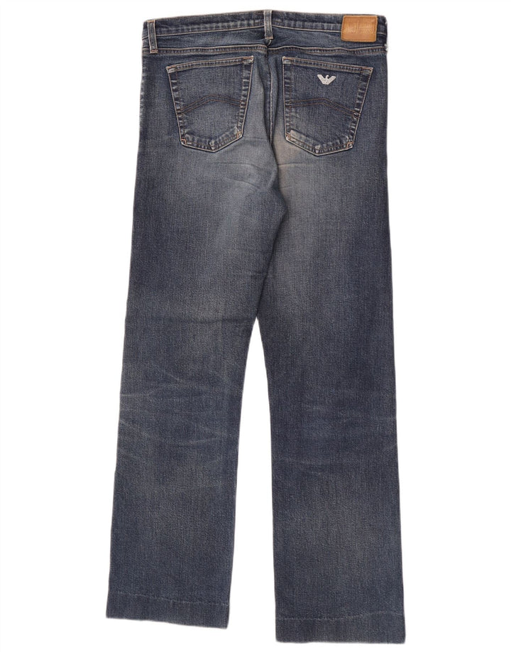 Jeans retos femininos Armani W29 L29 algodão azul