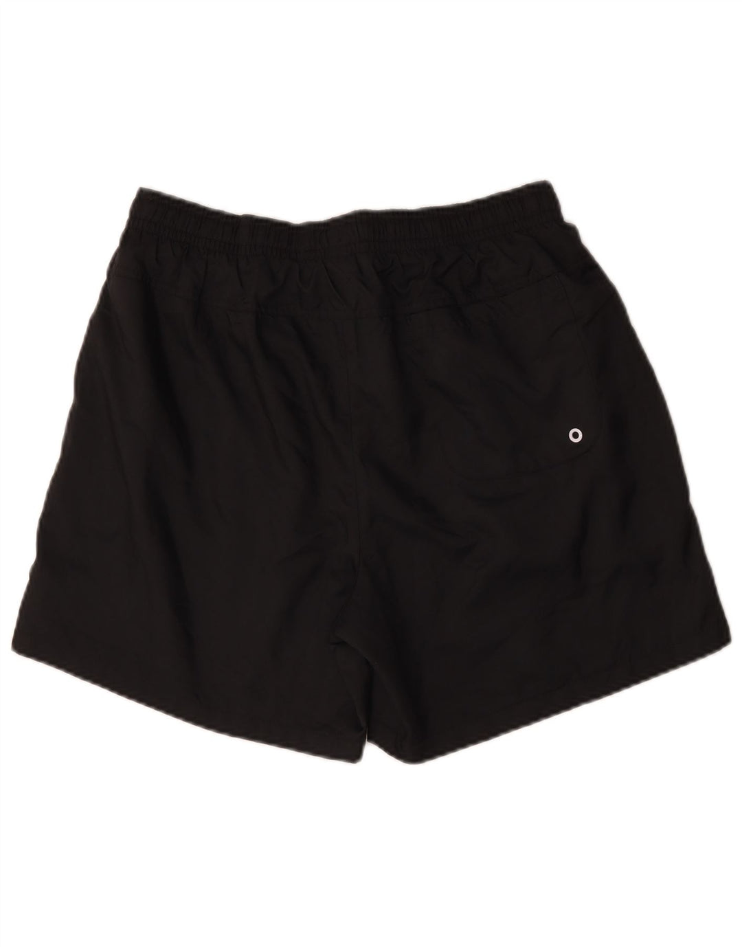 Shorts esportivos Nike masculinos gráficos regulares grandes de poliéster preto
