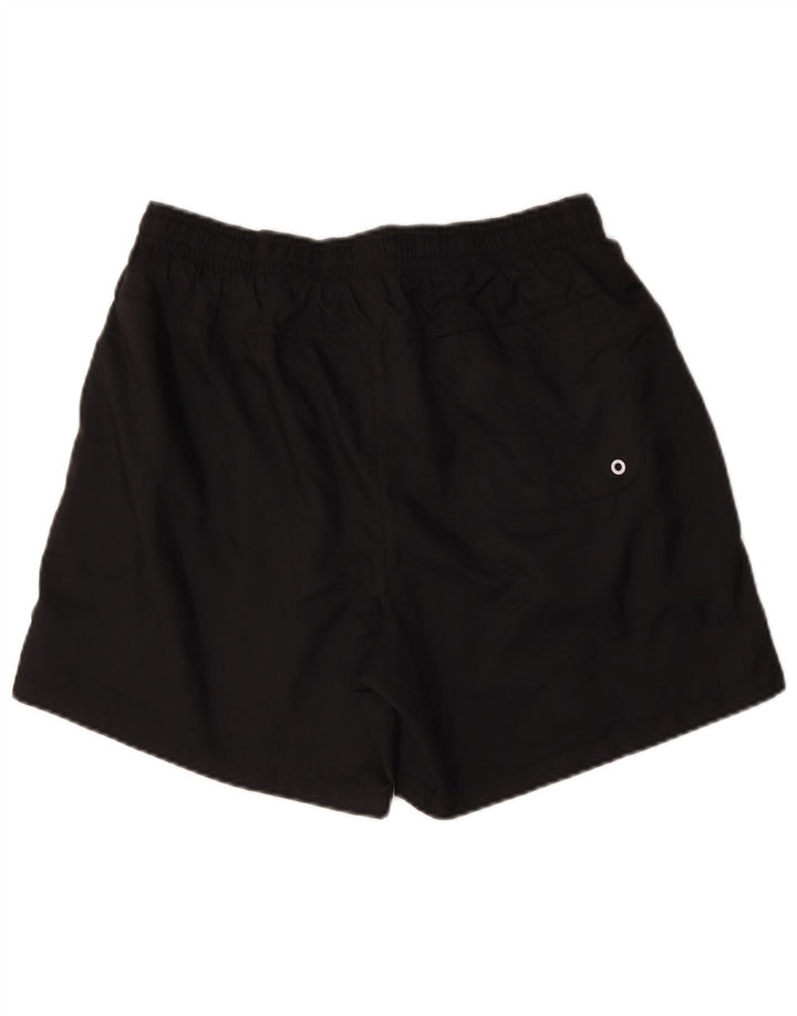 Shorts esportivos Nike masculinos gráficos regulares grandes de poliéster preto
