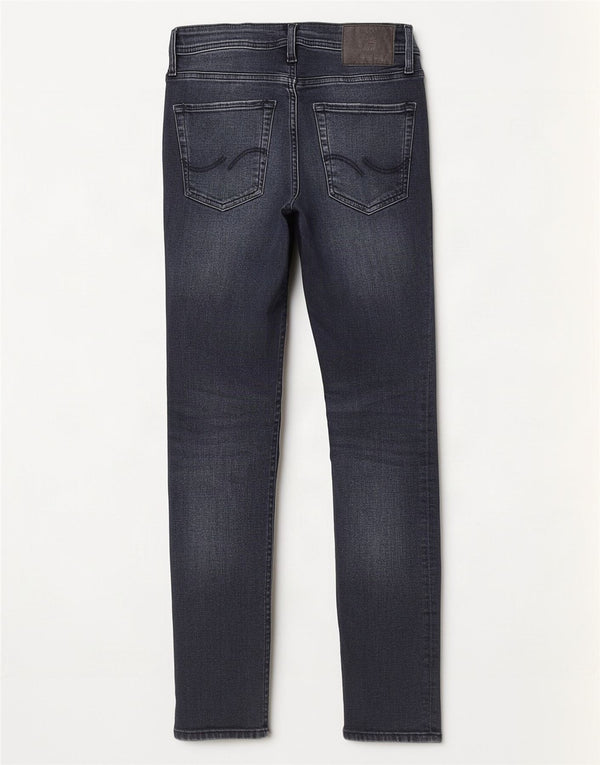 Jack & Jones Mens GLENN Distressed Slim Jeans W27 L32 Azul Algodão