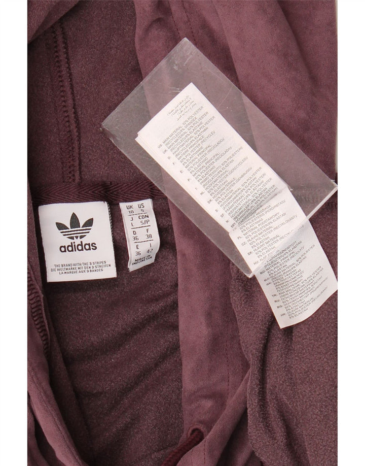 Jumper feminino com capuz de veludo grande UK 10 pequeno
