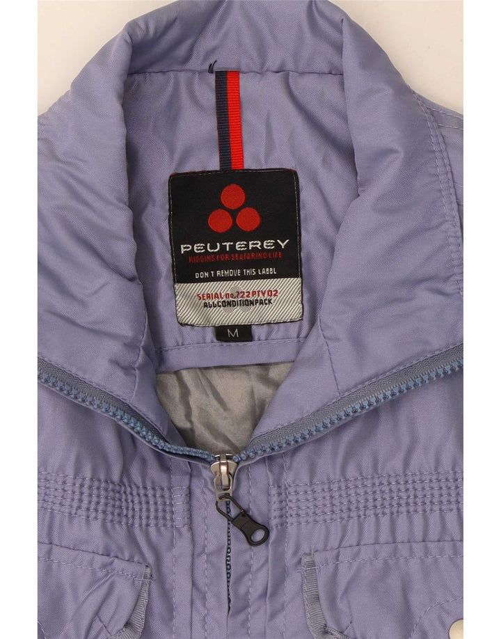 Jaqueta utilitária feminina PEUTEREY UK 12 nylon roxo médio