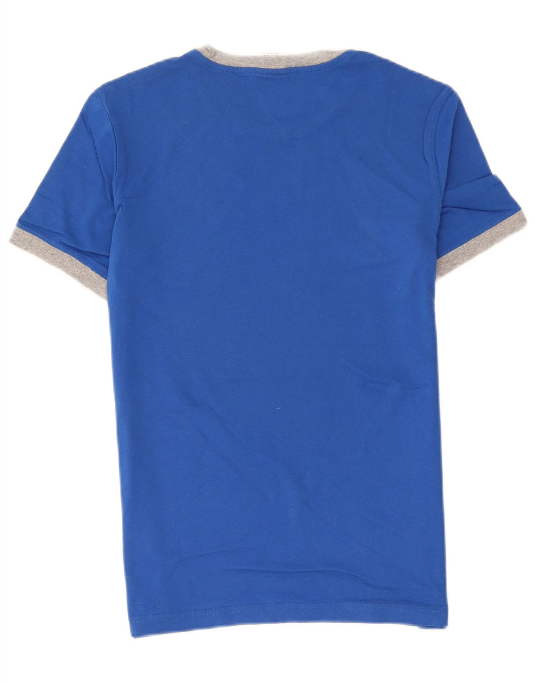 Camiseta masculina com estampa gráfica Champion pequeno bloco colorido azul