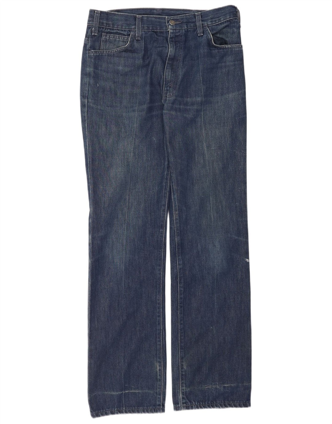 Calça jeans reta masculina Levi's W33 L34 azul algodão