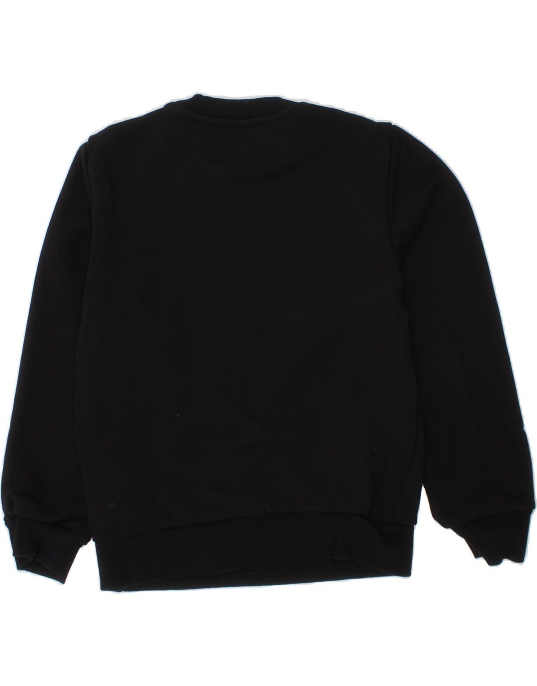 DIESEL Girls Graphic Sweatshirt Jumper 6-7 Years Black Cotton Vintage Diesel and Second-Hand Diesel from Messina Hembry 
