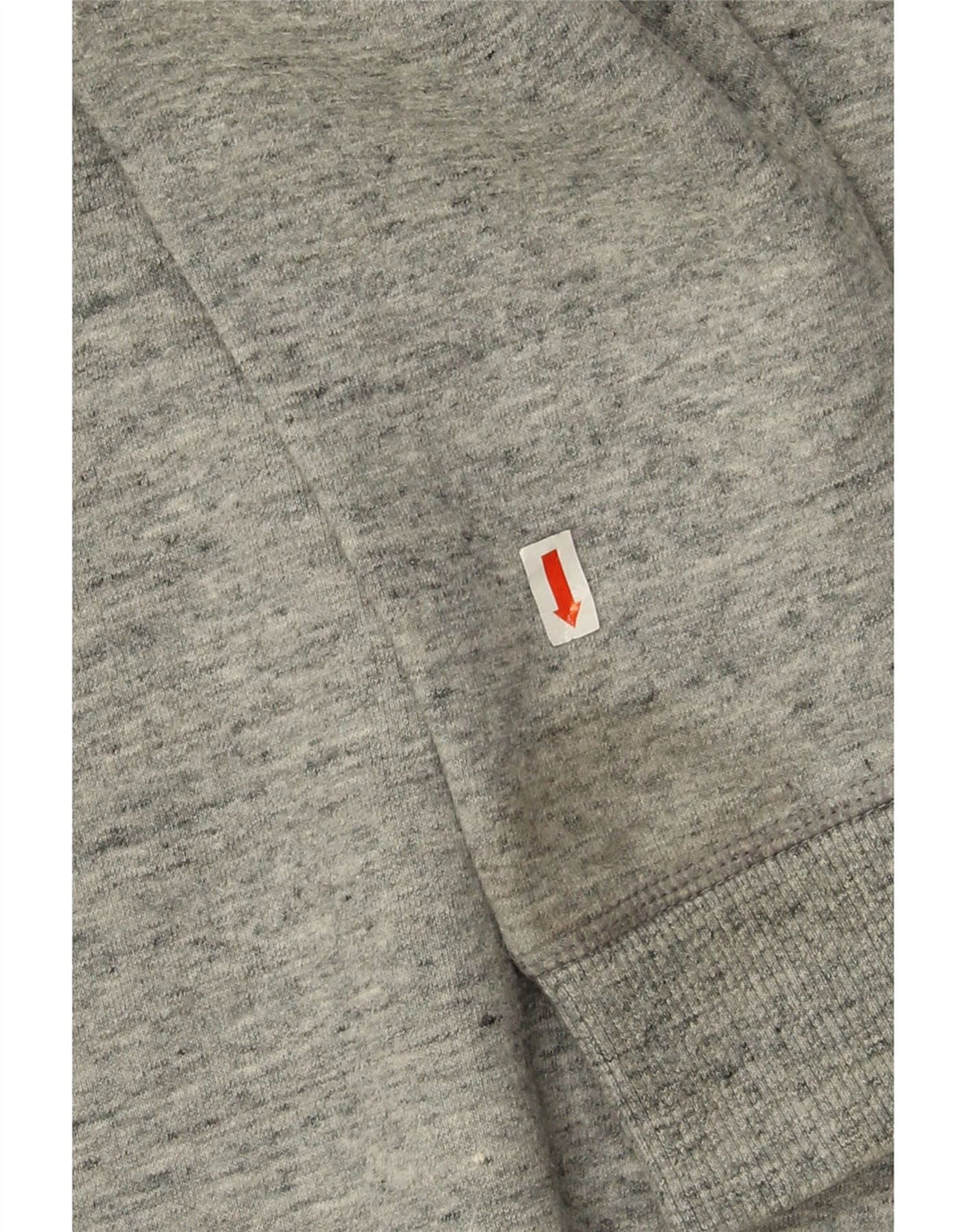 Jack Wills moletom masculino jumper médio cinza algodão manchado