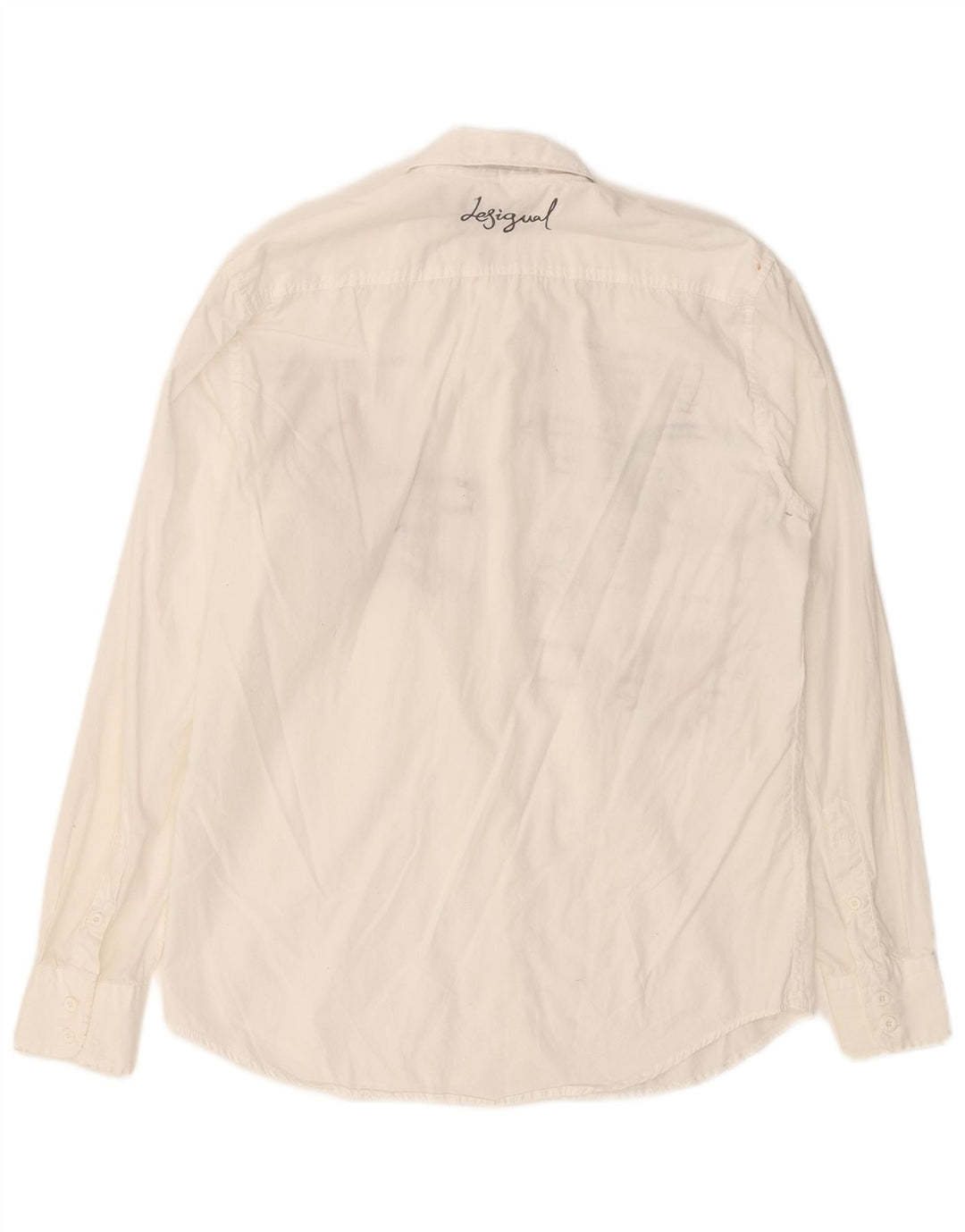 Camisa gráfica masculina DESIGUAL médio branco